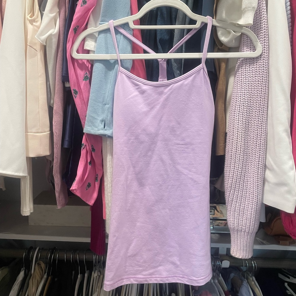 Lilac  Lululemon Power Y Tank